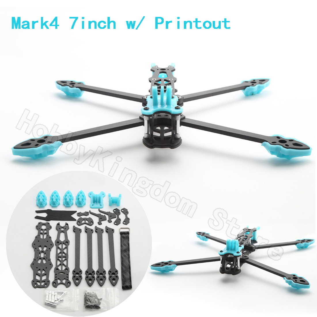 Carbon Fiber Drone Arm - Mark4 7 inç FPV Drone çerçeve