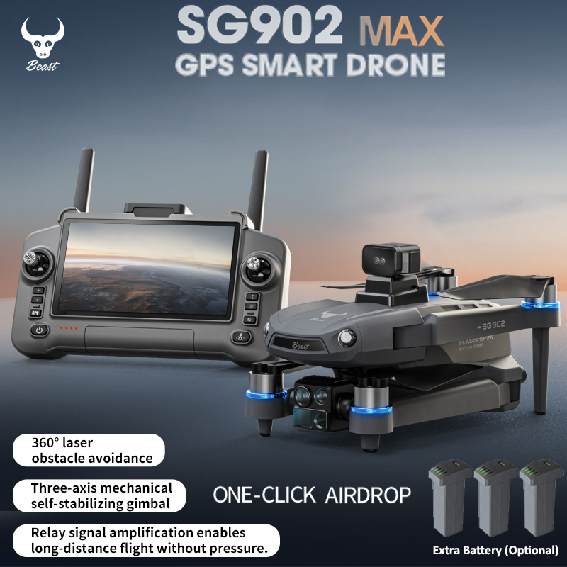 Drone Rc Under 1000 - SG902 MXA Drone 5.5″ Dokunmatik Ekranlı