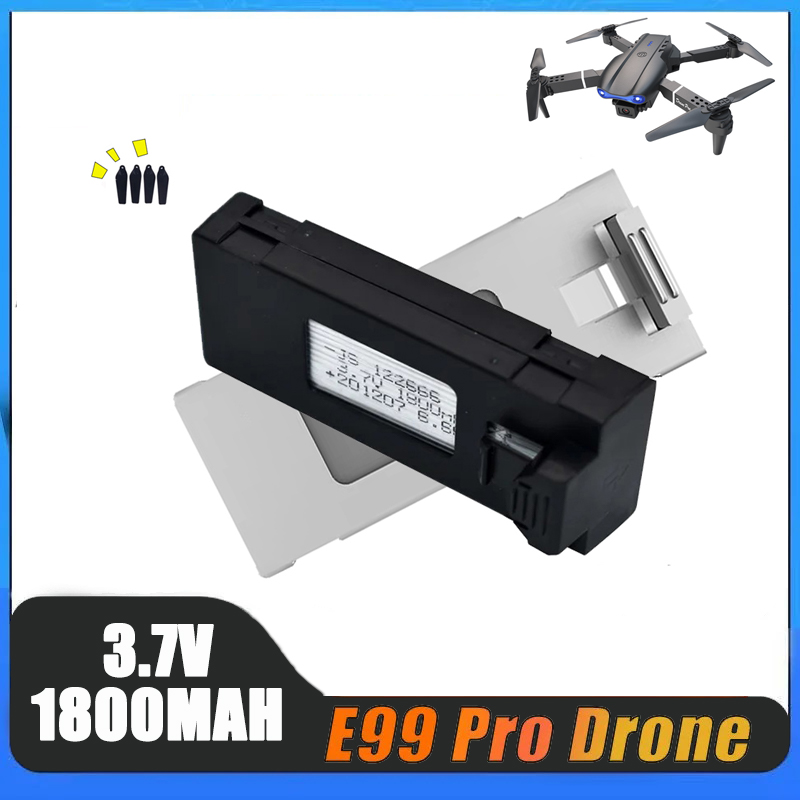 Drone Rc E99 K3 - 1-10 adet E99 Pro Drone pili