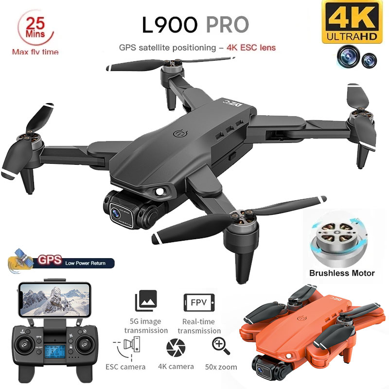 Drone Gps Rc Tt36 - L900 Pro GPS Drone 4K profesyonel