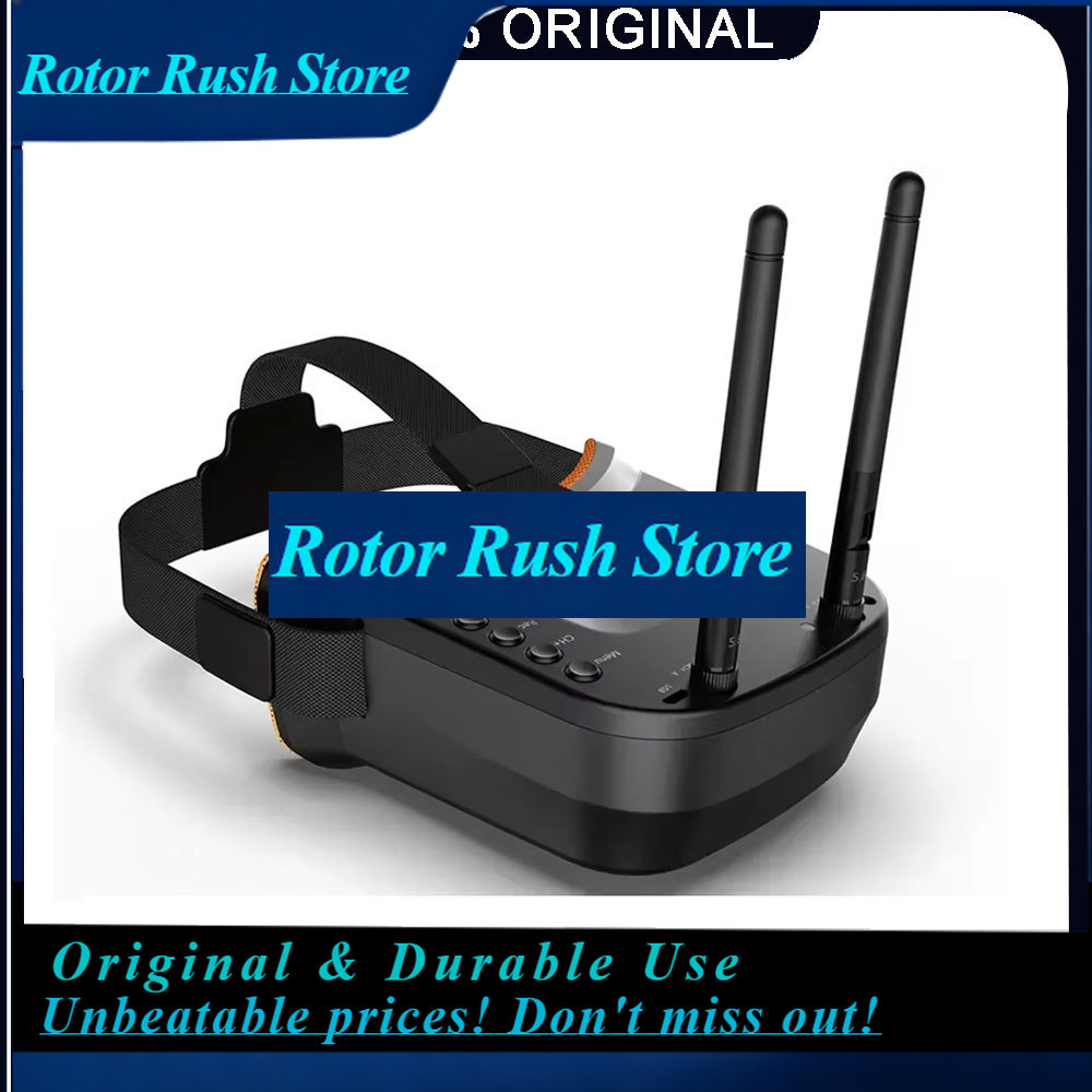 Fpv Goggles Headset - RoRuSVR009 5.8G FPV Gözlükleri 40CH 3