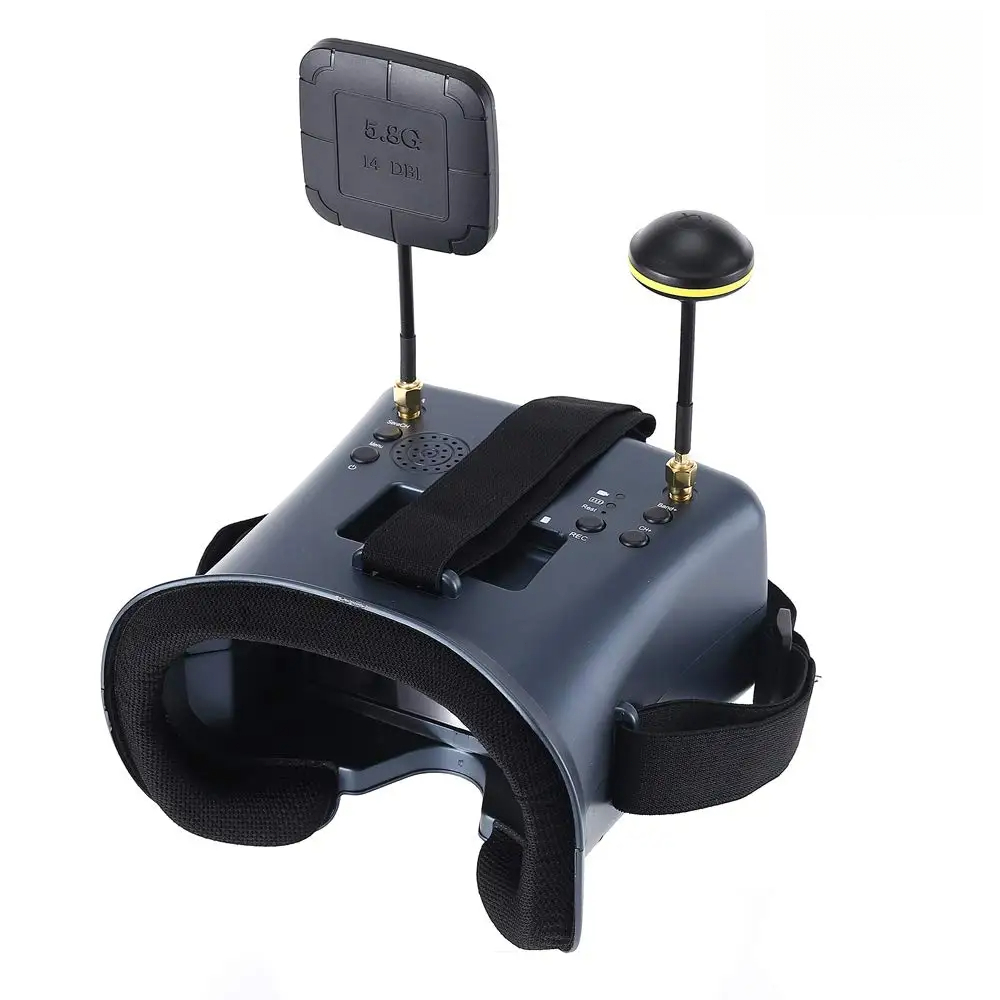 Fpv Goggles Headset - 5.8G 40CH 4.3 Inç 800*480 Video