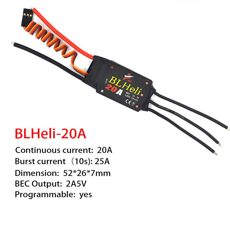 1-3 adet fırçasız ESC BLHeli 2 - Drone Rc Controller incelemesi ve fiyatı