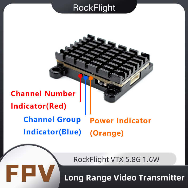 RockFlight TX663 VTX 5.8G 48CH - Drone Rc Controller incelemesi ve fiyatı