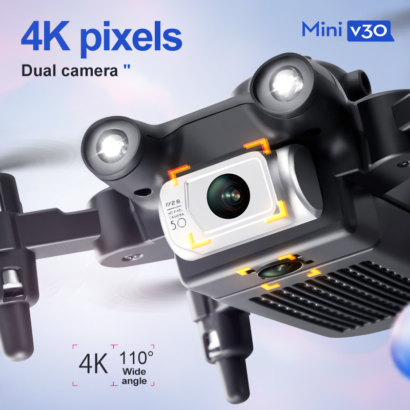 Mini V30 WiFi FPV Drone 4K HD  - Drone Rc Plegable incelemesi ve fiyatı
