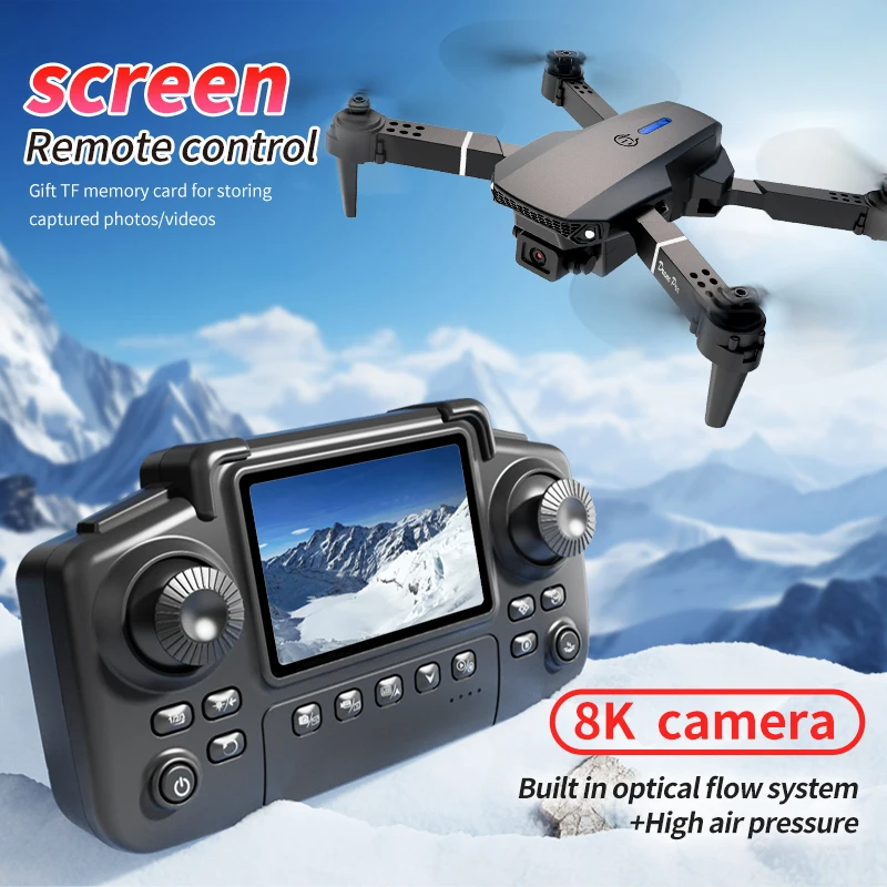 Profesyonel E88 PRO Drone, Ekr - Drone Rc Plegable incelemesi ve fiyatı