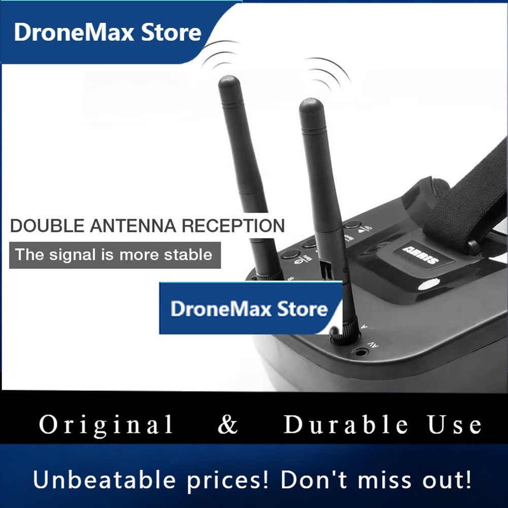 DroMa5.8G FPV Gözlüğü 40CH 3 İ - Fpv Goggles Headset incelemesi ve fiyatı