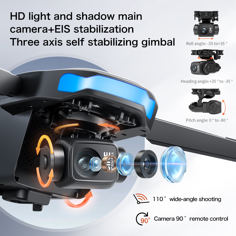 3 Eksenli Gimbal'lı, 5000m Men - Drone X1 Rc incelemesi ve fiyatı