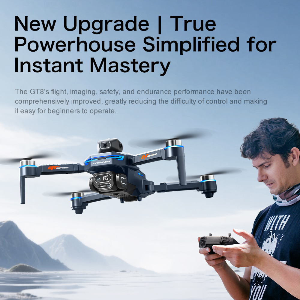 Orijinal GT8 Drone 8K Profesyo - Drone Gps Rc Tt36 incelemesi ve fiyatı