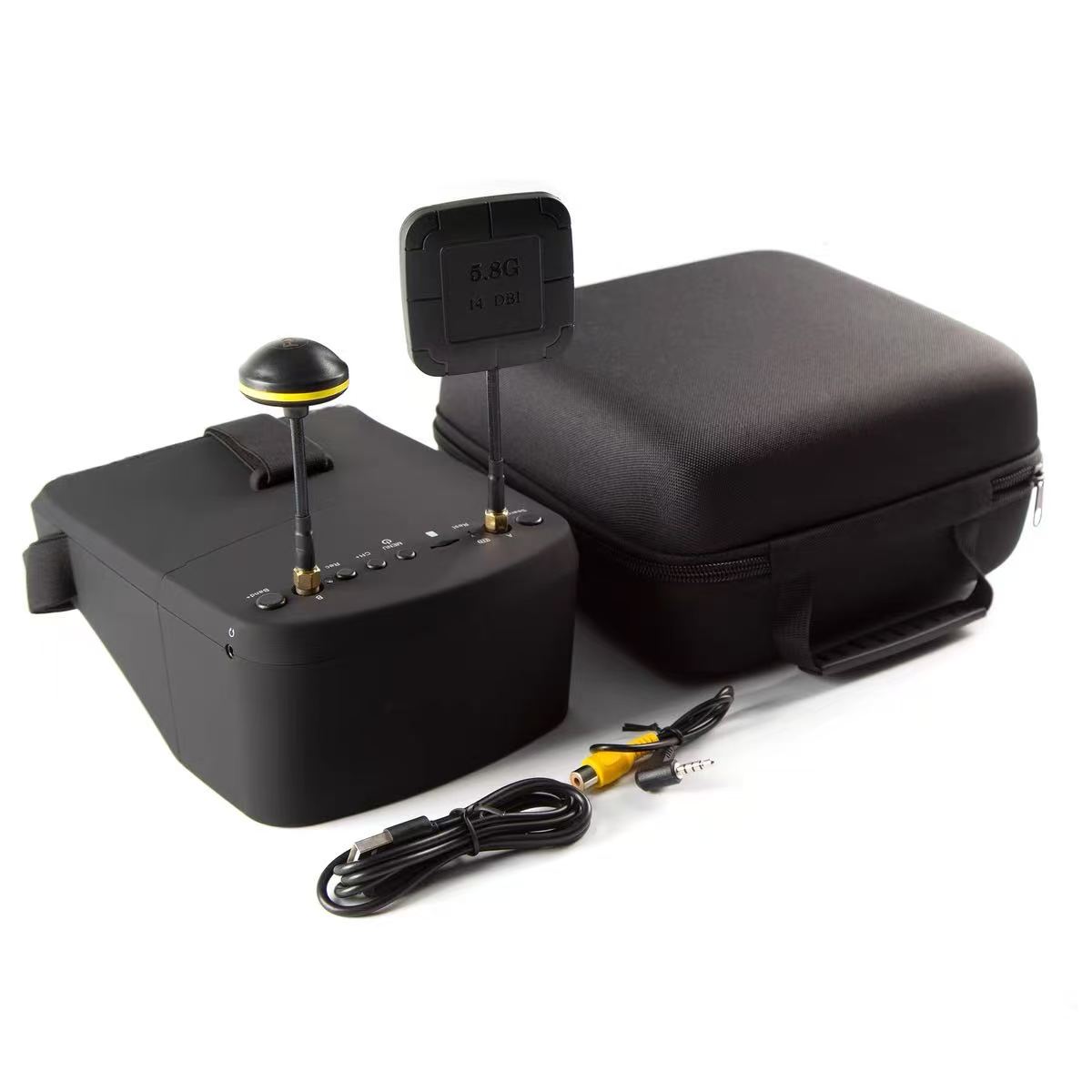 EV800D FPV Gözlüğü 5 İnç Çıkar - Fpv Goggles Headset incelemesi ve fiyatı