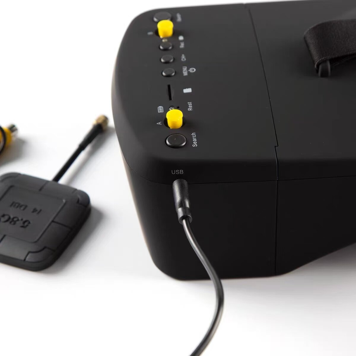 EV800D FPV Gözlüğü 5 İnç Çıkar - Fpv Goggles Headset incelemesi ve fiyatı