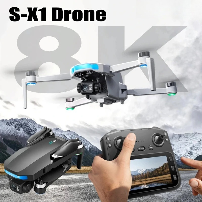 Orijinal S-X1 Drone 8K HD Prof - Drone X1 Rc incelemesi ve fiyatı