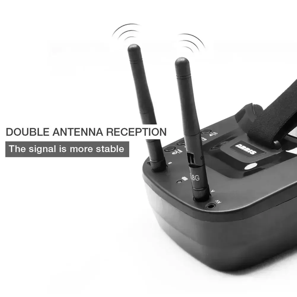 VR009 5.8G FPV Gözlük, 40 Kana - Fpv Goggles Headset incelemesi ve fiyatı