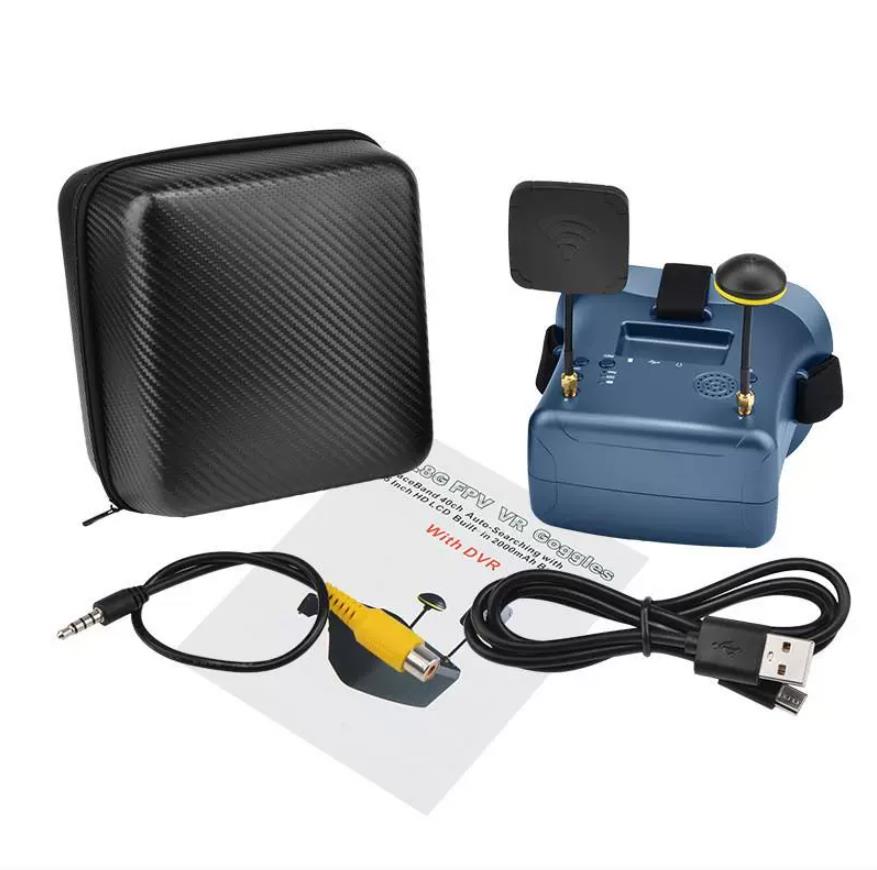 EV800D 5.8G 40CH 5 İnç/4.3 İnç - Fpv Goggles Headset incelemesi ve fiyatı