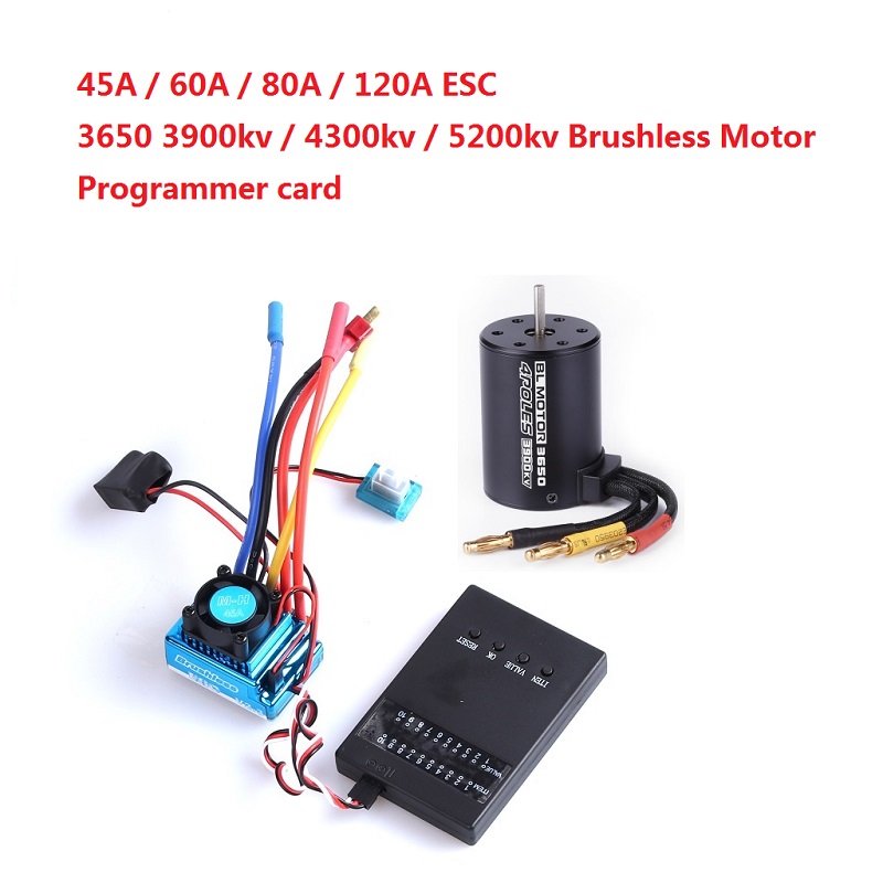 3650 3900kv 4300kv 5200KV fırç - Drone Motor Rc Car incelemesi ve fiyatı