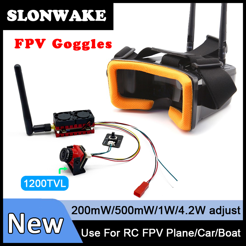 SLONWAKE 5.8G 48CH 4.2W VTX Ve - Fpv Goggles Headset incelemesi ve fiyatı
