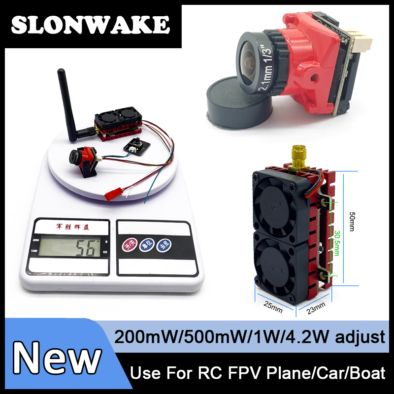 SLONWAKE 5.8G 48CH 4.2W VTX Ve - Fpv Goggles Headset incelemesi ve fiyatı