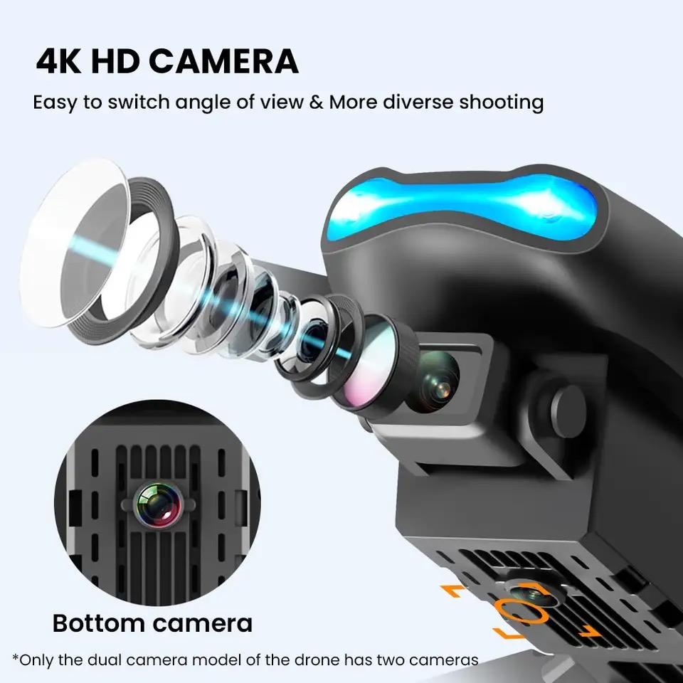 Yeni Mini drone E99 4K WIFI HD - Drone Rc E99 K3 incelemesi ve fiyatı