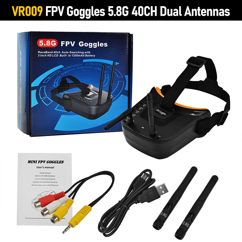 VR009 FPV Gözlükleri 3.0 İnç 4 - Fpv Goggles Headset incelemesi ve fiyatı