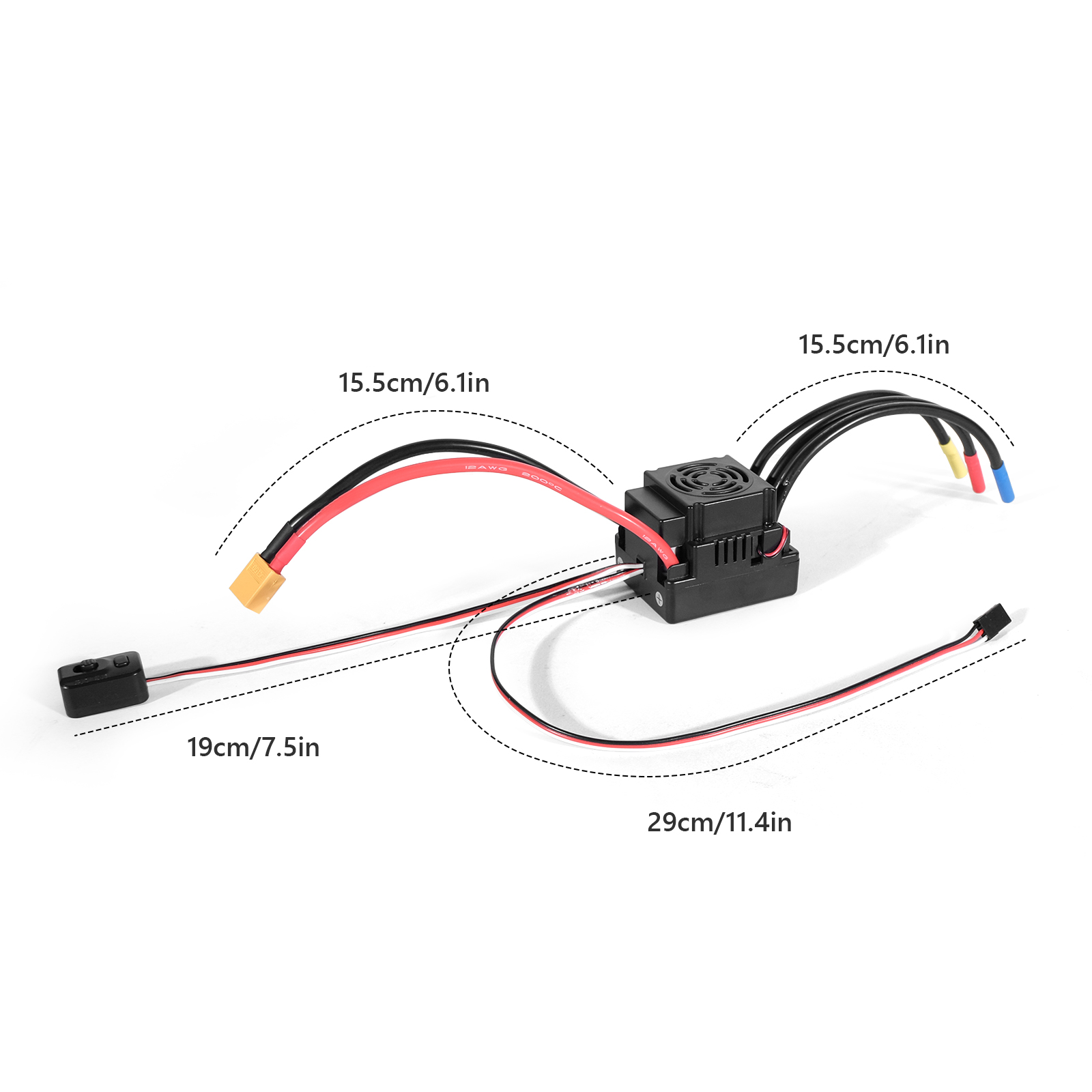Yükseltme Sensörsüz 60A 80A 12 - Drone Motor Rc Car incelemesi ve fiyatı