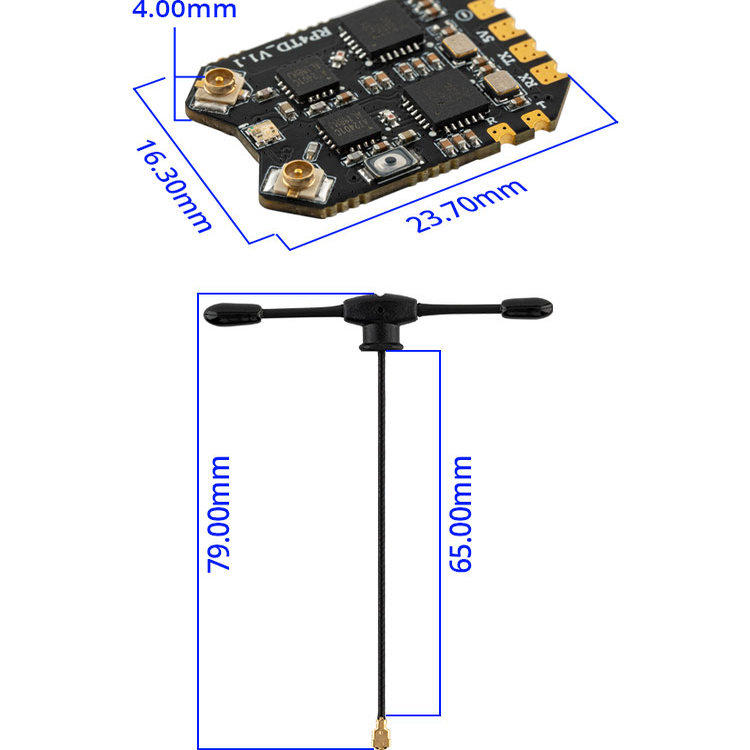 RadioMaster RP4TD ExpressLRS 2 - Drone Frame 5 Inch incelemesi ve fiyatı