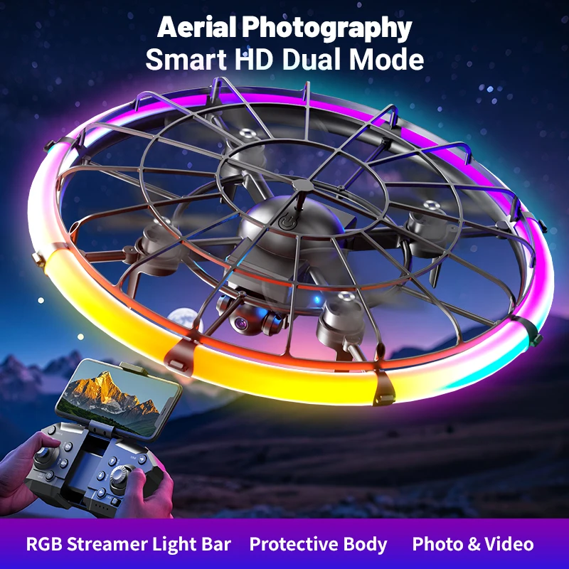 JJRC H145 UFO RC Drone Çift HD - Drone Rc Plegable incelemesi ve fiyatı