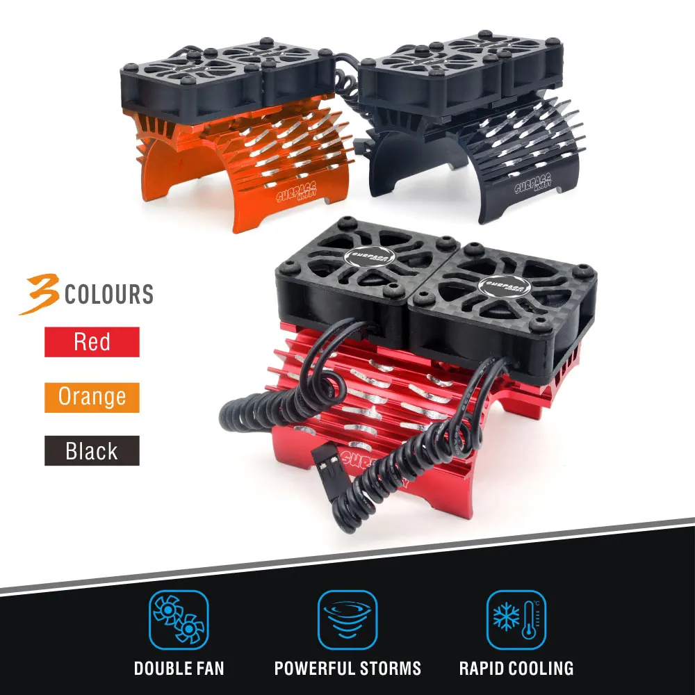 Aşmak hobi çift soğutma fanı M - Drone Motor Rc Car incelemesi ve fiyatı