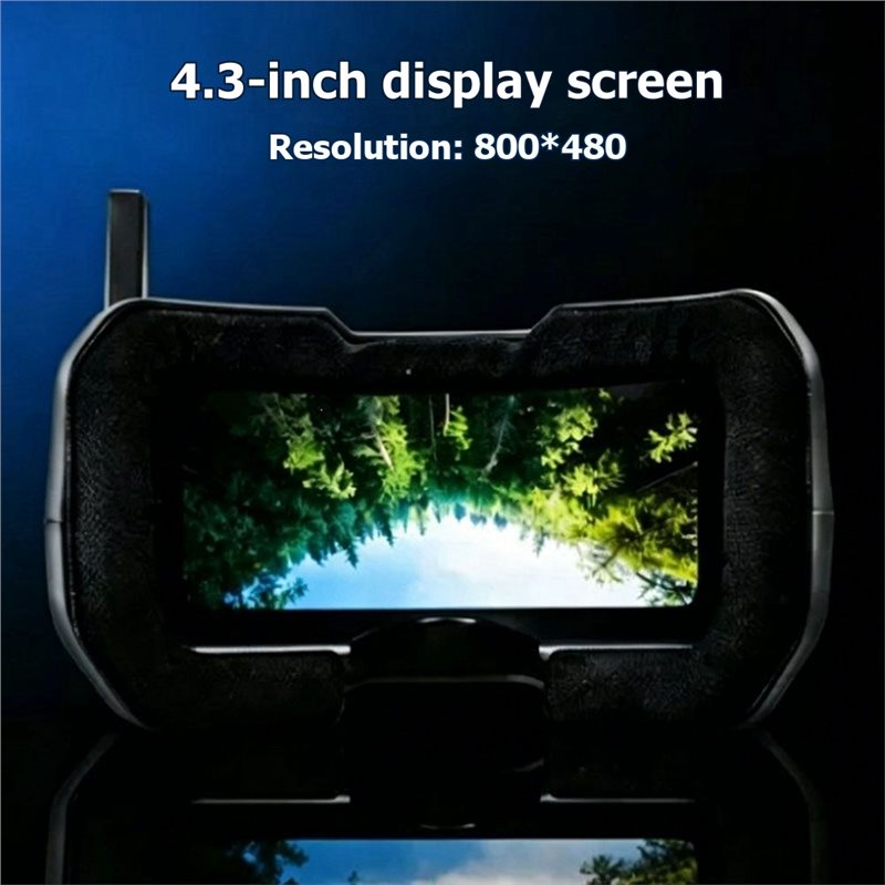 AA84 HGLRC VR001 5.8G FPV Gözl - Fpv Goggles Headset incelemesi ve fiyatı